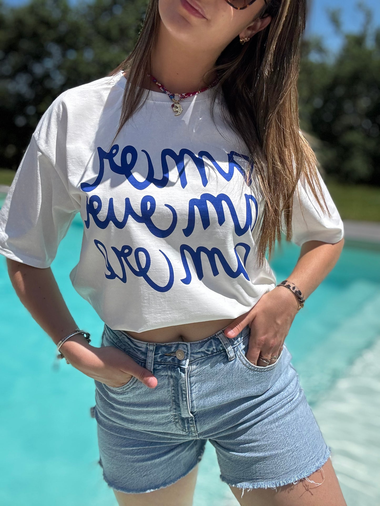 Tee shirt Amour blanc