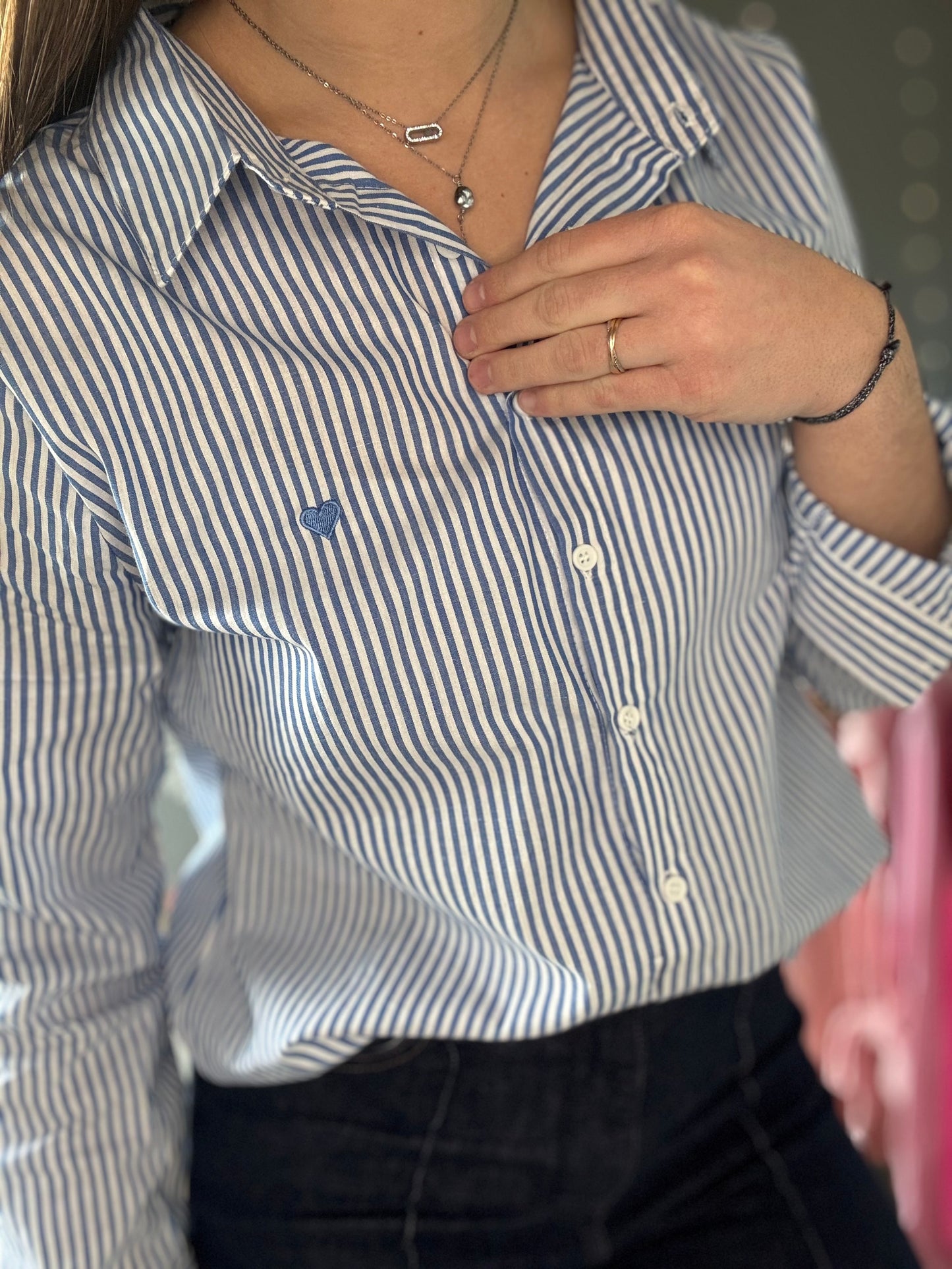 Chemise Pascaline bleu