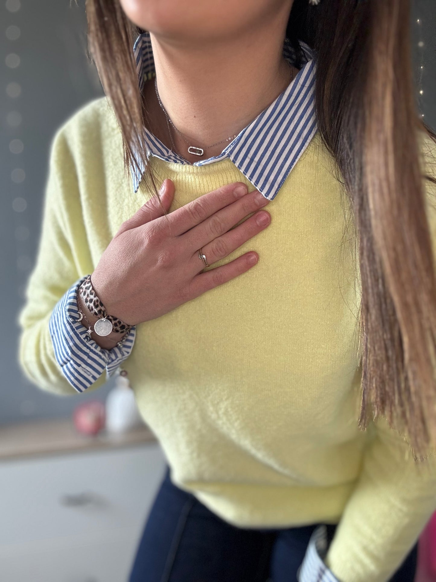 Chemise Pascaline bleu