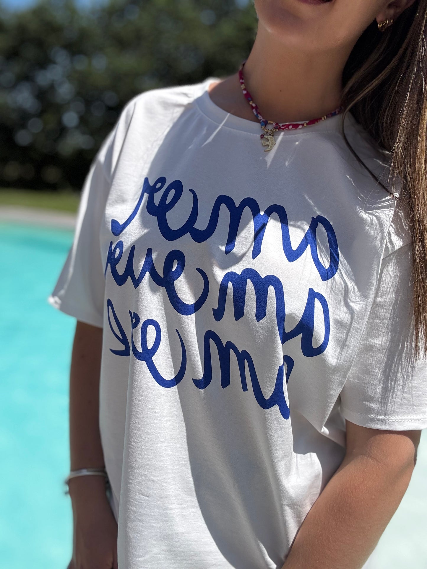 Tee shirt Amour blanc