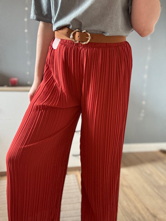 Pantalon Alma terracotta