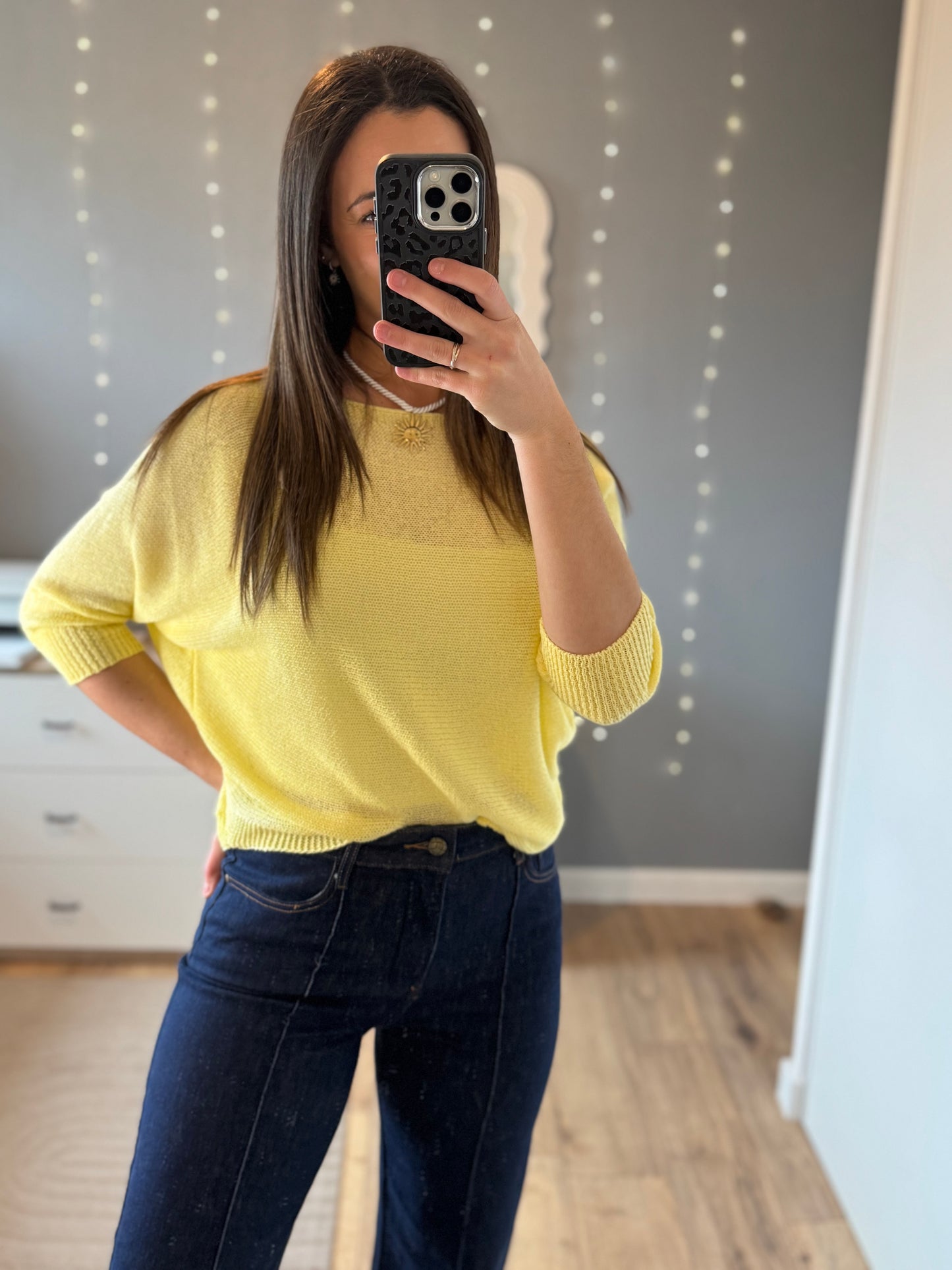 Pull Jenny jaune